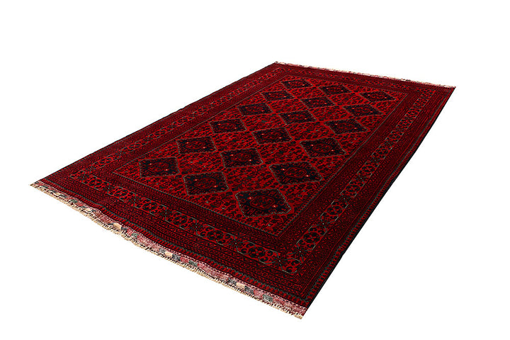 Dark Red Khal Mohammadi 6' 7 x 9' 8 - No. 67928 - ALRUG Rug Store