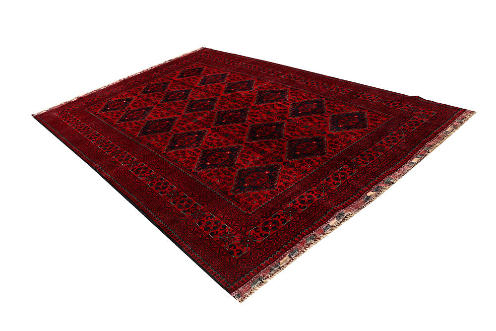 Dark Red Khal Mohammadi 6' 7 x 9' 8 - No. 67928 - ALRUG Rug Store