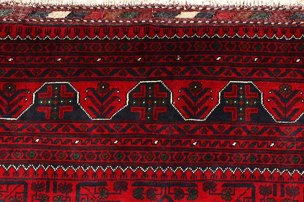 Dark Red Khal Mohammadi 6' 7 x 9' 9 - No. 67929 - ALRUG Rug Store