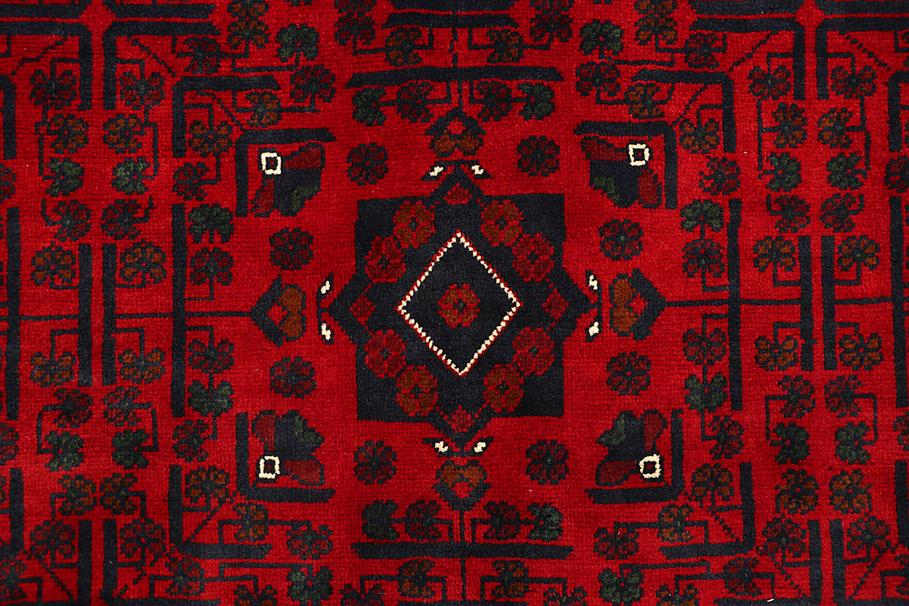 Dark Red Khal Mohammadi 6' 7 x 9' 9 - No. 67929 - ALRUG Rug Store