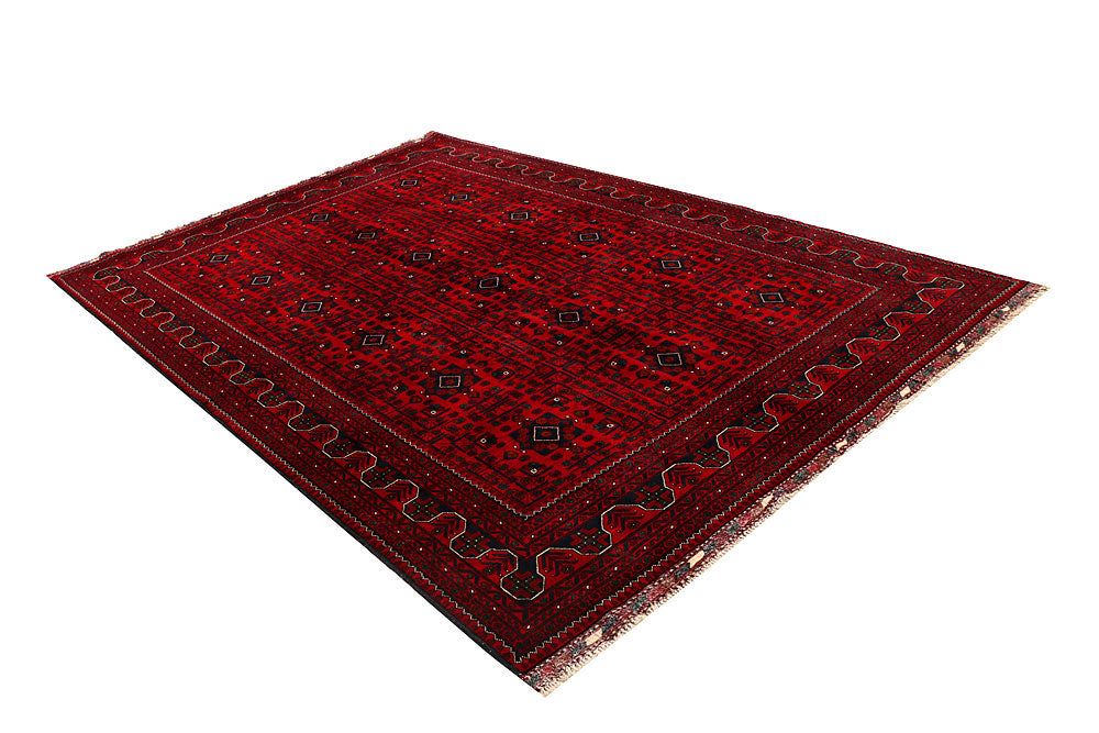 Dark Red Khal Mohammadi 6' 7 x 9' 9 - No. 67929 - ALRUG Rug Store