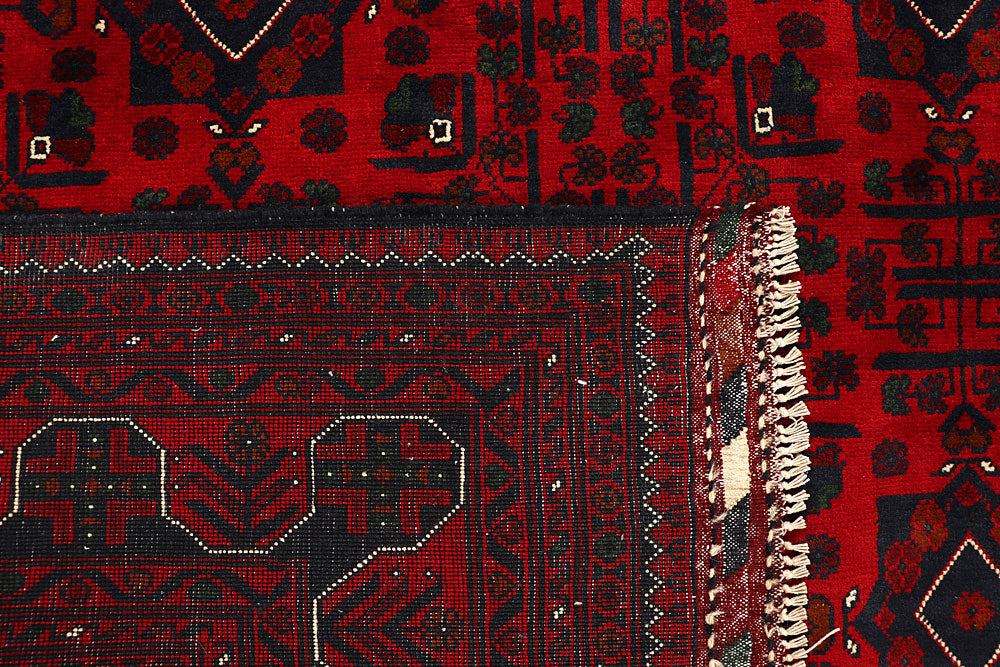 Dark Red Khal Mohammadi 6' 7 x 9' 9 - No. 67929 - ALRUG Rug Store