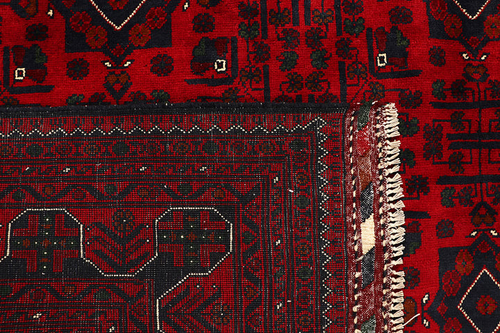Dark Red Khal Mohammadi 6' 7 x 9' 9 - No. 67929 - ALRUG Rug Store