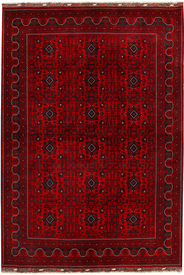 Dark Red Khal Mohammadi 6' 7 x 9' 9 - No. 67929 - ALRUG Rug Store