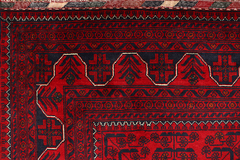 Dark Red Khal Mohammadi 6' 5 x 9' 5 - No. 67930 - ALRUG Rug Store