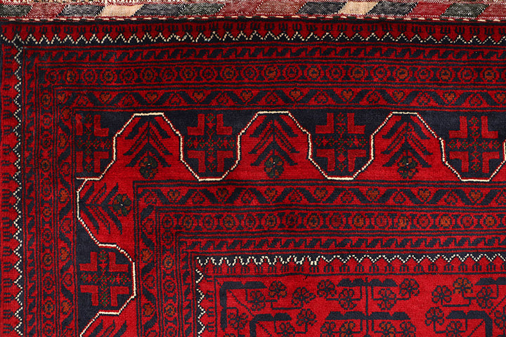 Dark Red Khal Mohammadi 6' 5 x 9' 5 - No. 67930 - ALRUG Rug Store