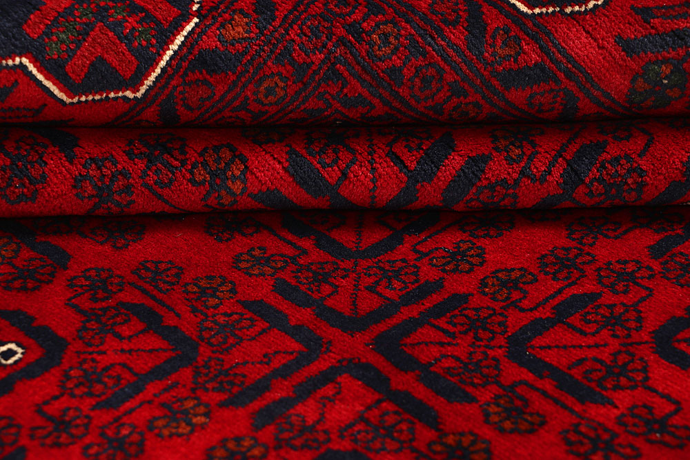 Dark Red Khal Mohammadi 6' 5 x 9' 5 - No. 67930 - ALRUG Rug Store