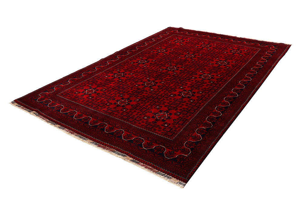 Dark Red Khal Mohammadi 6' 5 x 9' 5 - No. 67930 - ALRUG Rug Store
