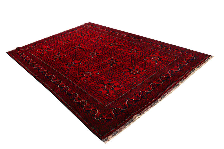 Dark Red Khal Mohammadi 6' 5 x 9' 5 - No. 67930 - ALRUG Rug Store