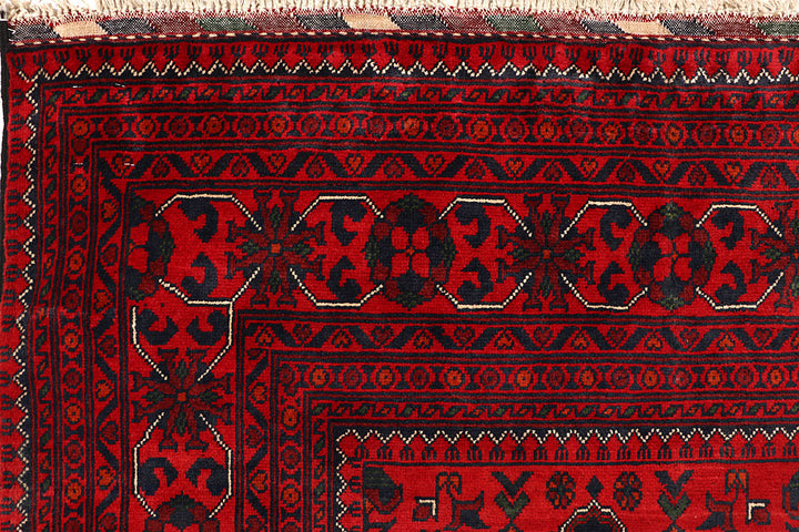 Dark Red Khal Mohammadi 6' 6 x 9' 6 - No. 67931 - ALRUG Rug Store