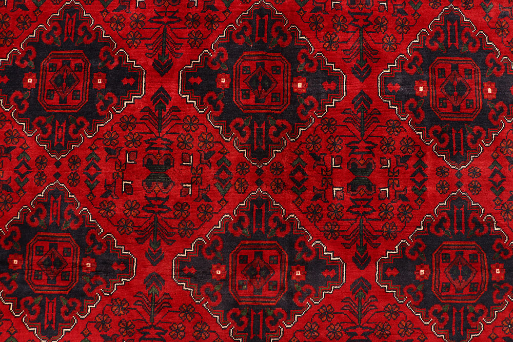 Dark Red Khal Mohammadi 6' 6 x 9' 6 - No. 67931 - ALRUG Rug Store
