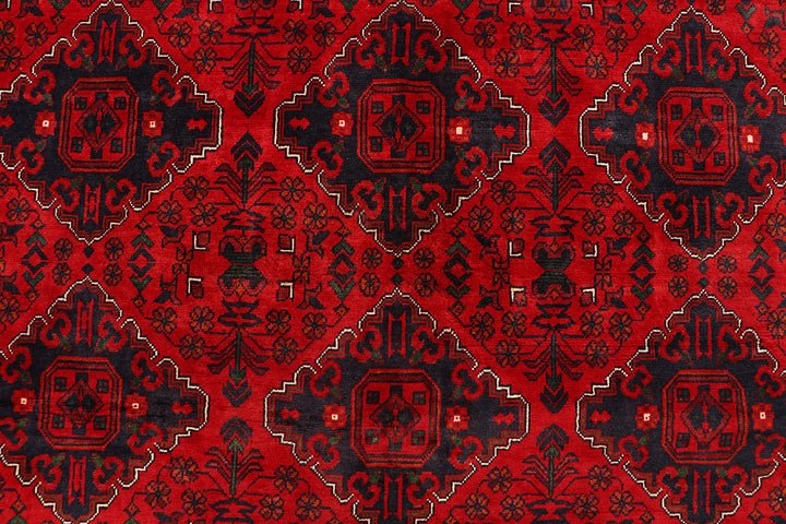 Dark Red Khal Mohammadi 6' 6 x 9' 6 - No. 67931 - ALRUG Rug Store