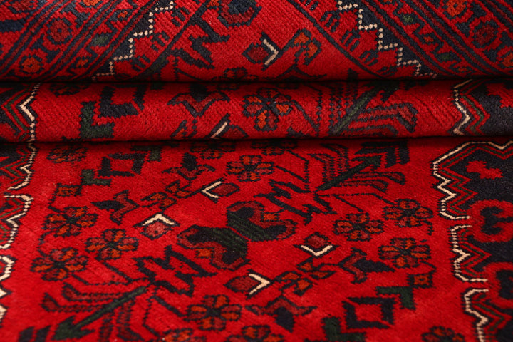 Dark Red Khal Mohammadi 6'  6" x 9'  6" - No. QA27309