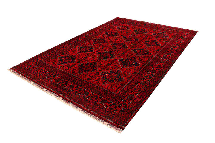 Dark Red Khal Mohammadi 6'  6" x 9'  6" - No. QA27309