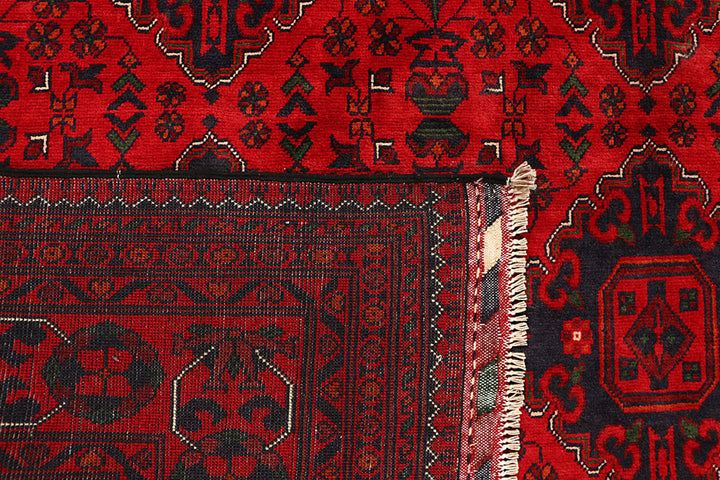 Dark Red Khal Mohammadi 6'  6" x 9'  6" - No. QA27309