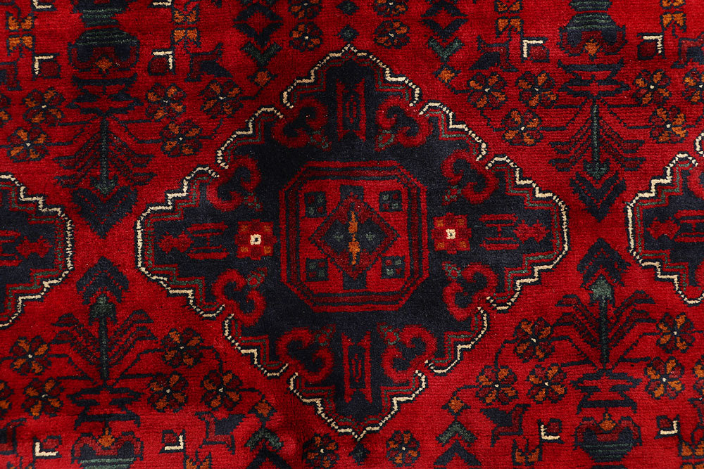 Dark Red Khal Mohammadi 6' 6 x 9' 9 - No. 67932 - ALRUG Rug Store