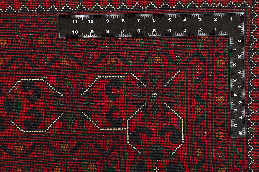Dark Red Khal Mohammadi 6' 6 x 9' 9 - No. 67932 - ALRUG Rug Store