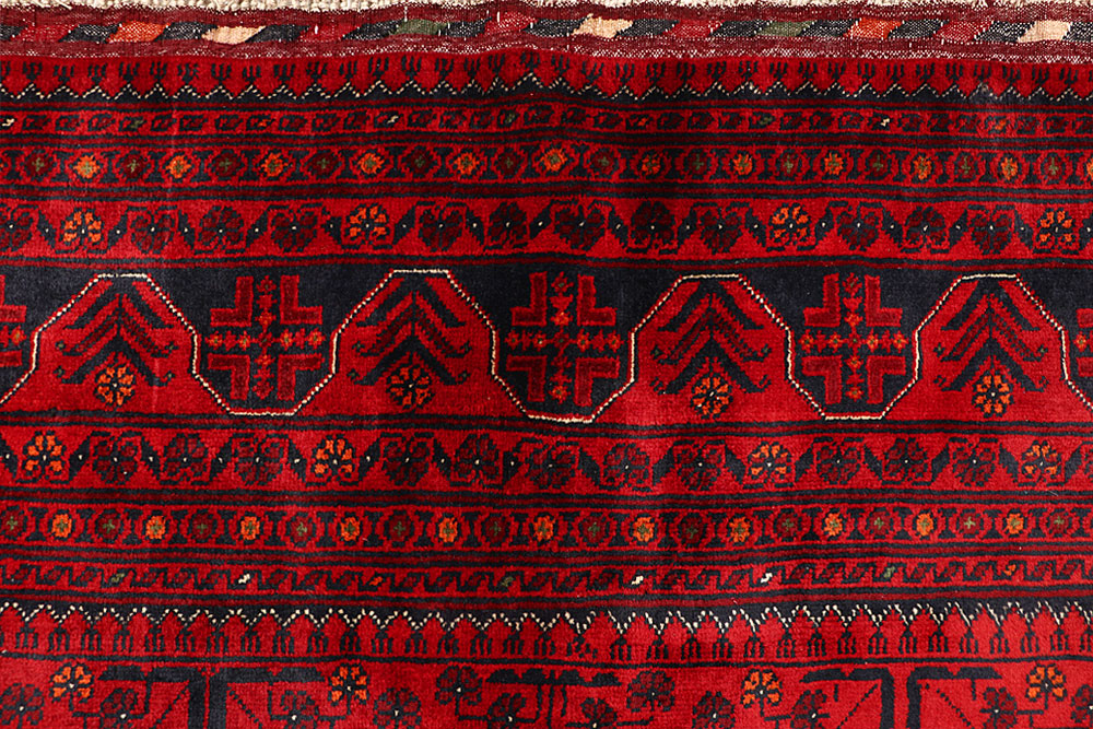 Dark Red Khal Mohammadi 6' 6 x 9' 7 - No. 67933 - ALRUG Rug Store