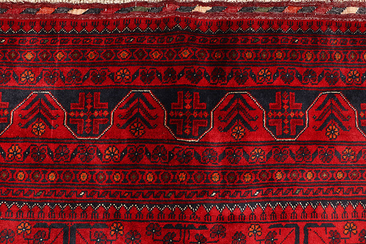 Dark Red Khal Mohammadi 6'  6" x 9'  7" - No. QA18908