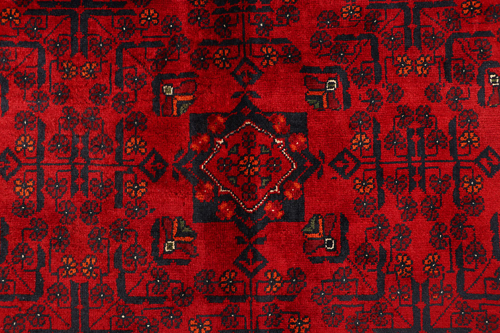 Dark Red Khal Mohammadi 6' 6 x 9' 7 - No. 67933 - ALRUG Rug Store