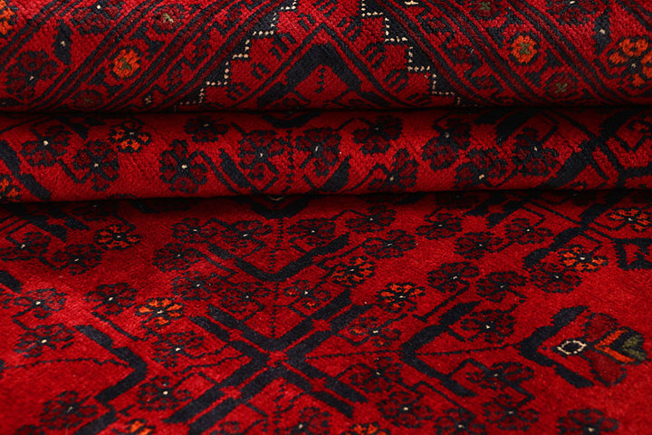 Dark Red Khal Mohammadi 6'  6" x 9'  7" - No. QA18908