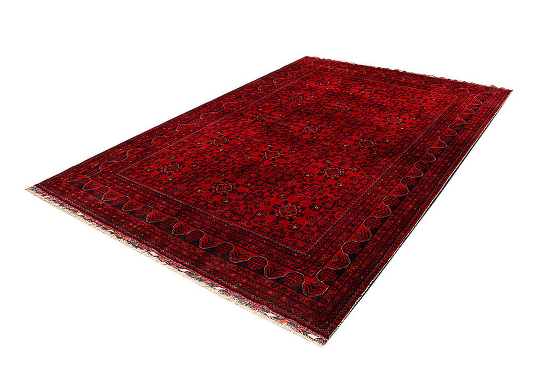Dark Red Khal Mohammadi 6'  6" x 9'  7" - No. QA18908