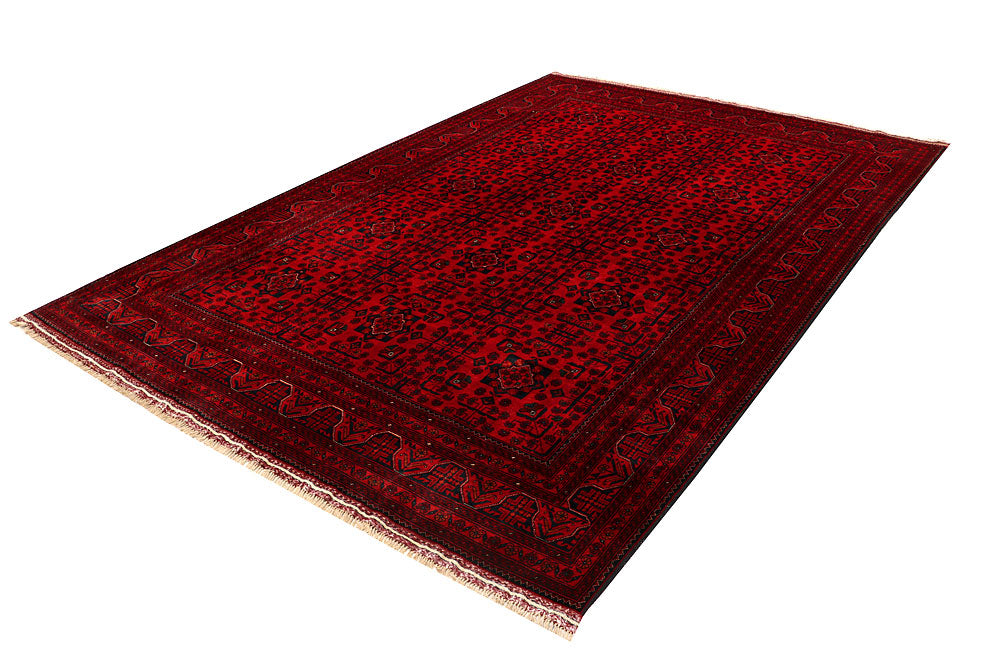 Dark Red Khal Mohammadi 6' 8 x 9' 7 - No. 67934 - ALRUG Rug Store