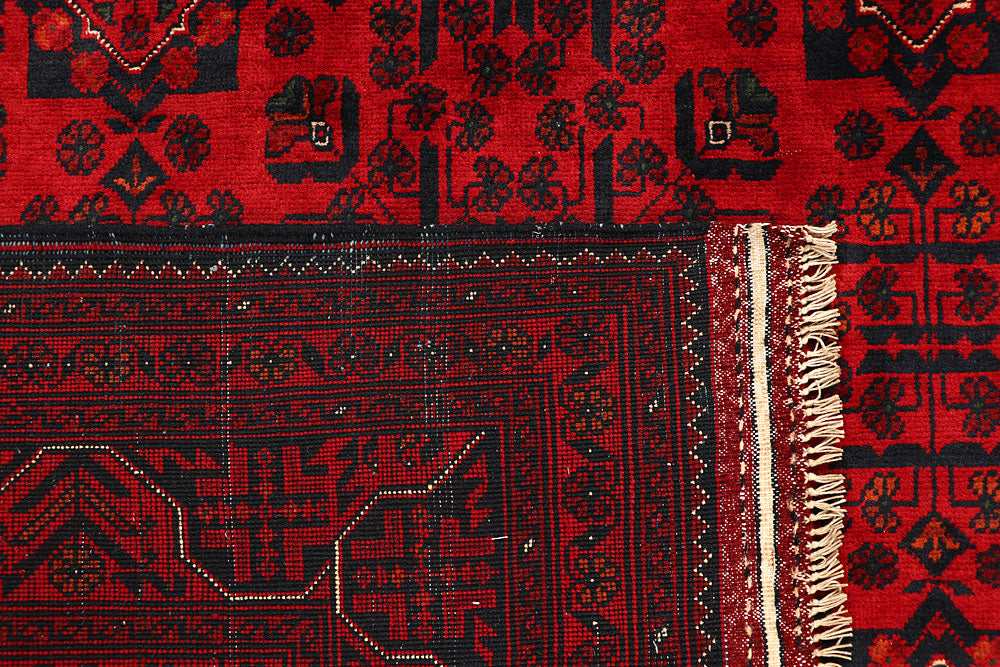 Dark Red Khal Mohammadi 6' 8 x 9' 7 - No. 67934 - ALRUG Rug Store