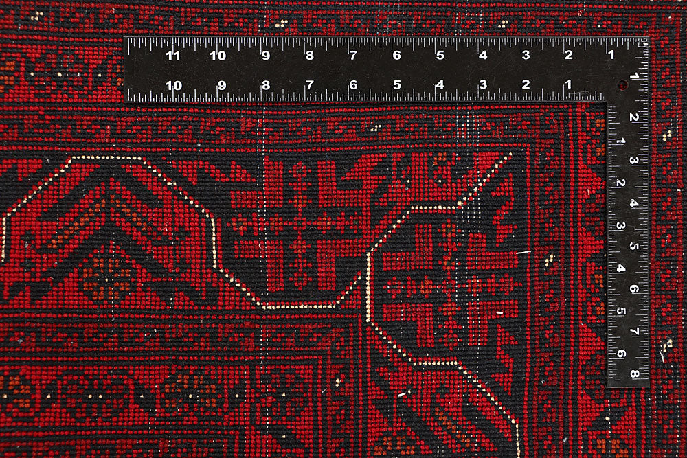 Dark Red Khal Mohammadi 6' 8 x 9' 7 - No. 67934 - ALRUG Rug Store