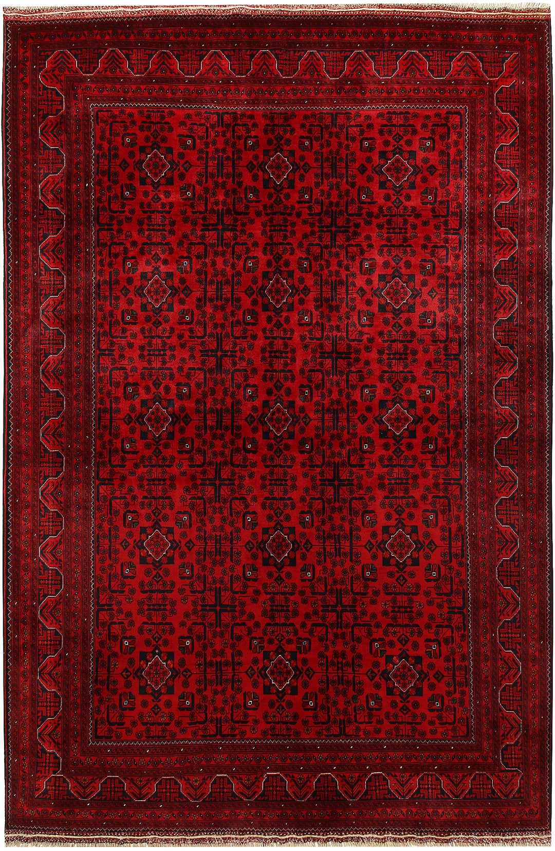 Dark Red Khal Mohammadi 6' 8 x 9' 7 - No. 67934 - ALRUG Rug Store