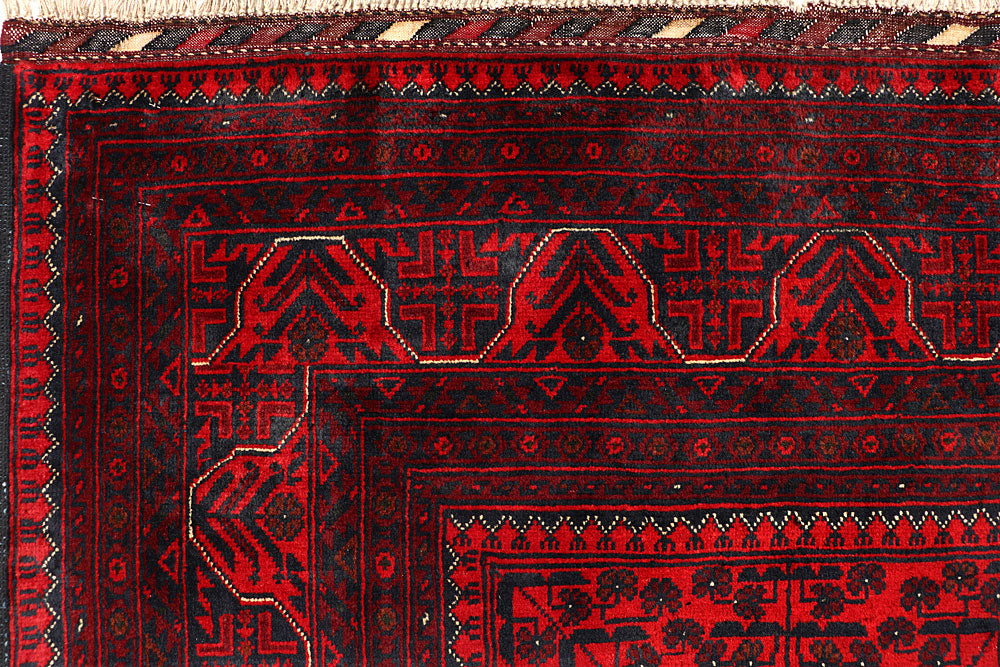 Dark Red Khal Mohammadi 6' 6 x 9' 10 - No. 67935 - ALRUG Rug Store