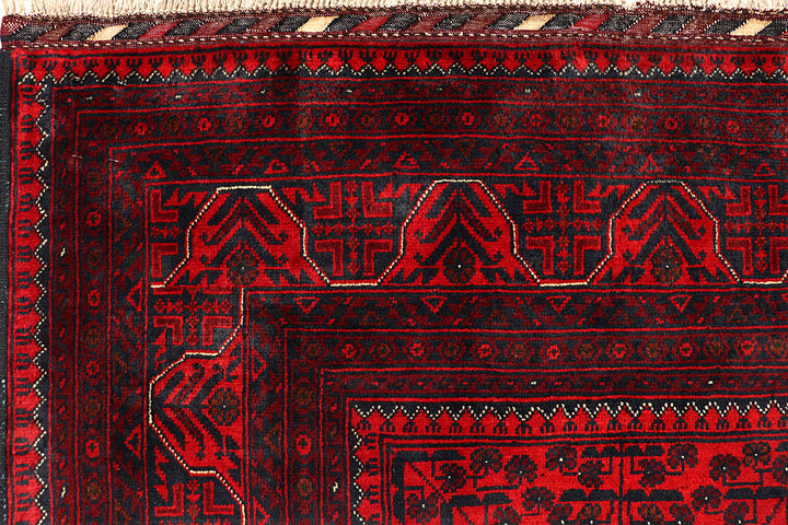 Dark Red Khal Mohammadi 6' 6 x 9' 10 - No. 67935 - ALRUG Rug Store