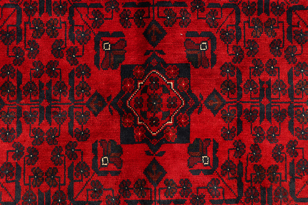 Dark Red Khal Mohammadi 6' 6 x 9' 10 - No. 67935 - ALRUG Rug Store