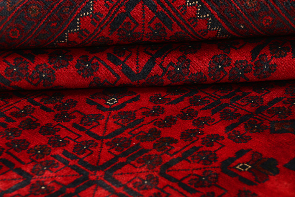 Dark Red Khal Mohammadi 6' 6 x 9' 10 - No. 67935 - ALRUG Rug Store