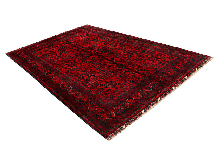 Dark Red Khal Mohammadi 6' 6 x 9' 10 - No. 67935 - ALRUG Rug Store