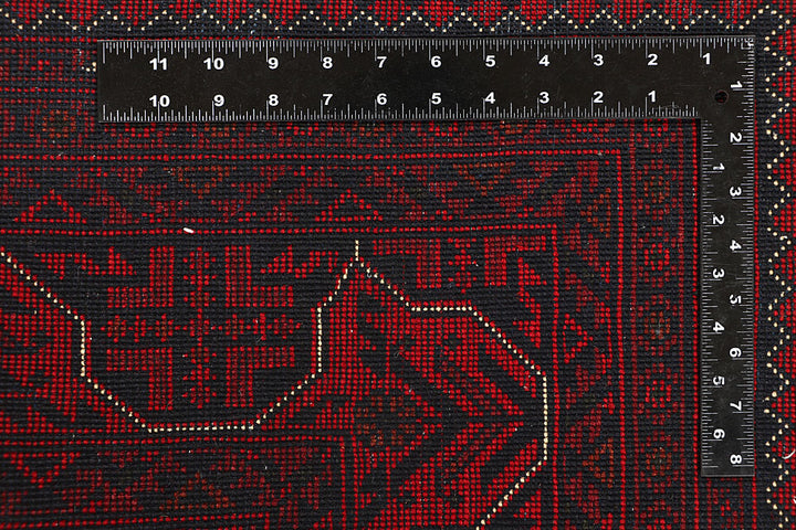 Dark Red Khal Mohammadi 6' 6 x 9' 10 - No. 67935 - ALRUG Rug Store