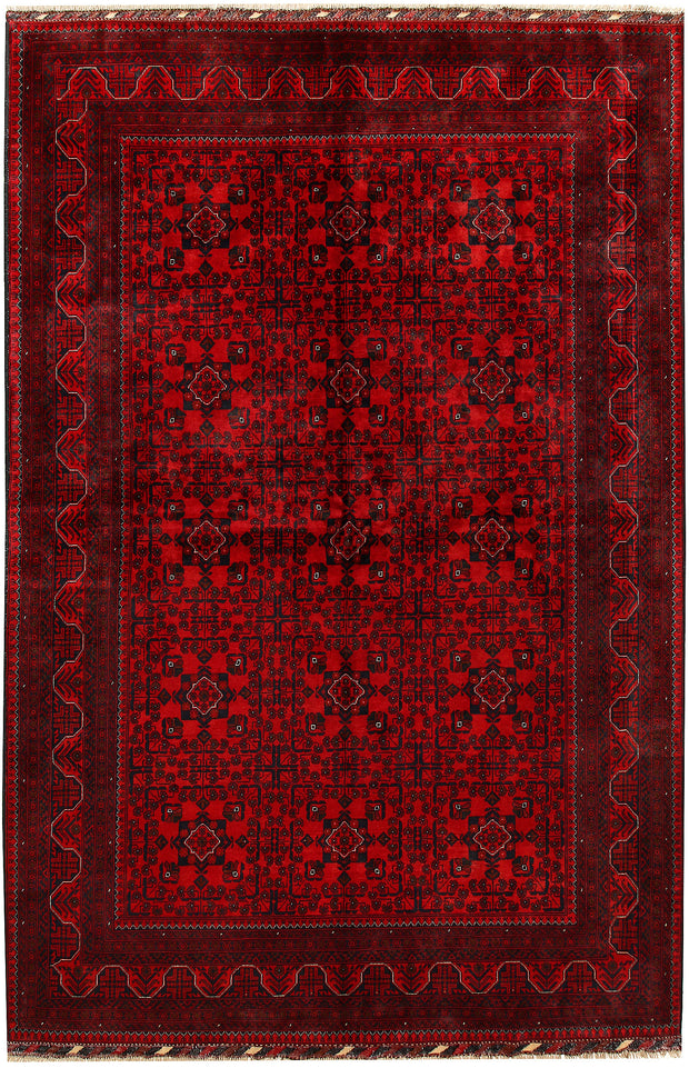 Dark Red Khal Mohammadi 6' 6 x 9' 10 - No. 67935 - ALRUG Rug Store