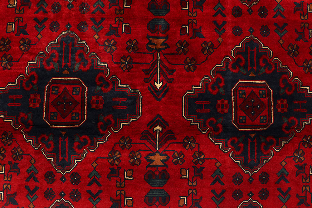 Dark Red Khal Mohammadi 4' 11 x 6' 4 - No. 67936 - ALRUG Rug Store