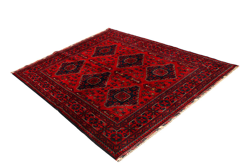 Dark Red Khal Mohammadi 4' 11 x 6' 4 - No. 67936 - ALRUG Rug Store