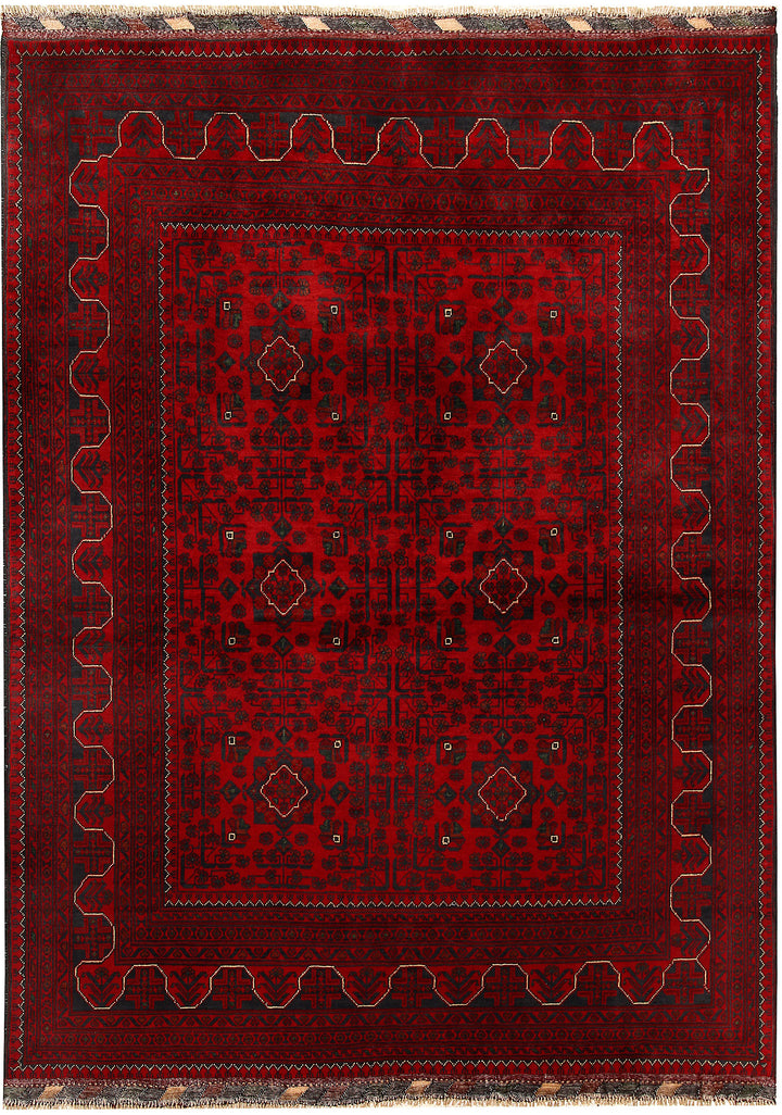 Dark Red Khal Mohammadi 4' 11 x 6' 5 - No. 67937 - ALRUG Rug Store