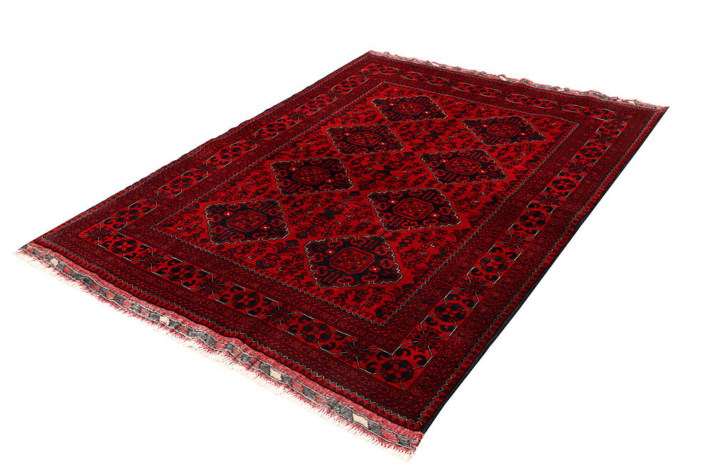 Dark Red Khal Mohammadi 4' 10 x 6' 5 - No. 67939 - ALRUG Rug Store