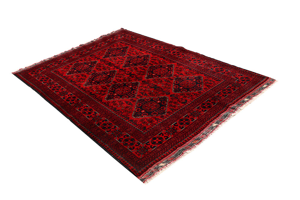 Dark Red Khal Mohammadi 4' 10 x 6' 5 - No. 67939 - ALRUG Rug Store
