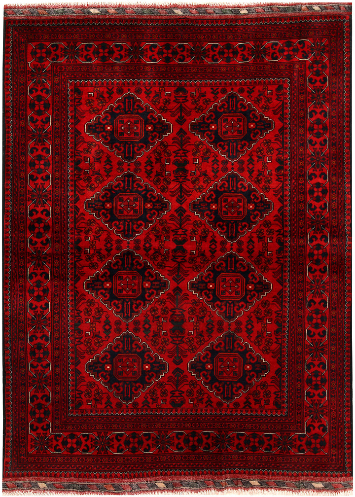 Dark Red Khal Mohammadi 4' 10 x 6' 5 - No. 67939 - ALRUG Rug Store
