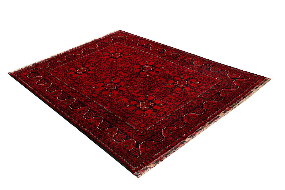 Dark Red Khal Mohammadi 4' 10 x 6' 6 - No. 67940 - ALRUG Rug Store