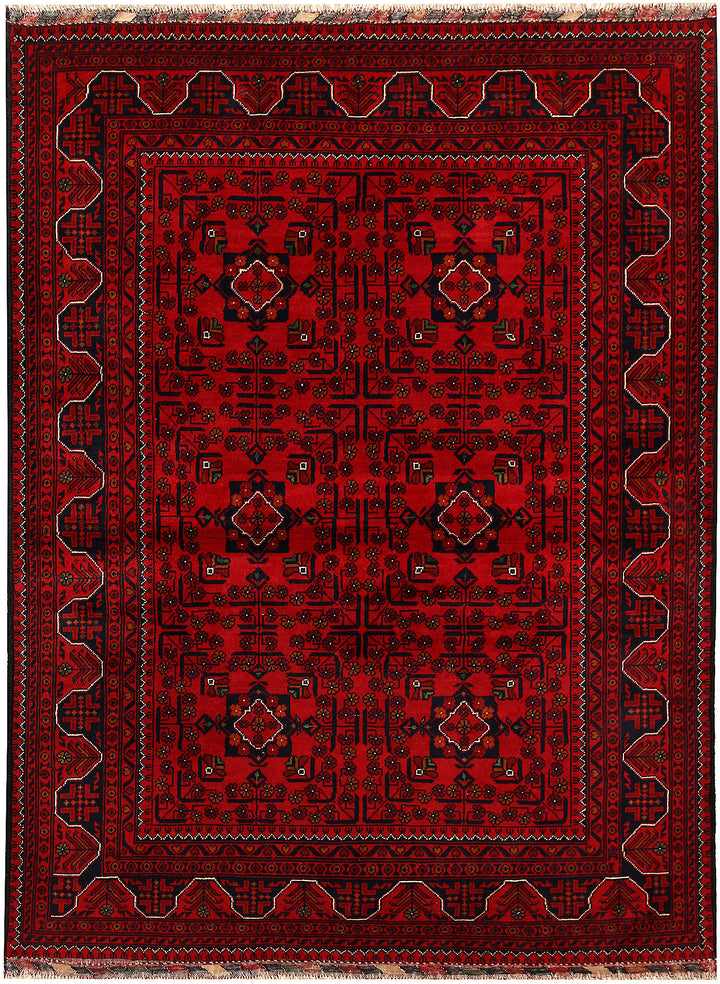 Dark Red Khal Mohammadi 4' 10 x 6' 6 - No. 67940 - ALRUG Rug Store