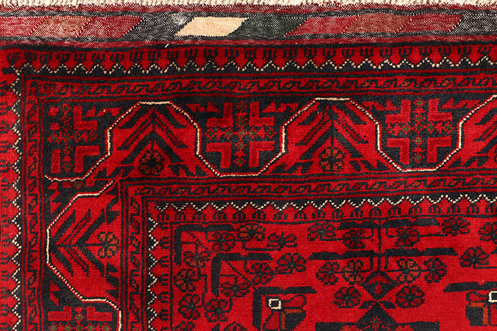 Dark Red Khal Mohammadi 4' 10 x 6' 7 - No. 67941 - ALRUG Rug Store