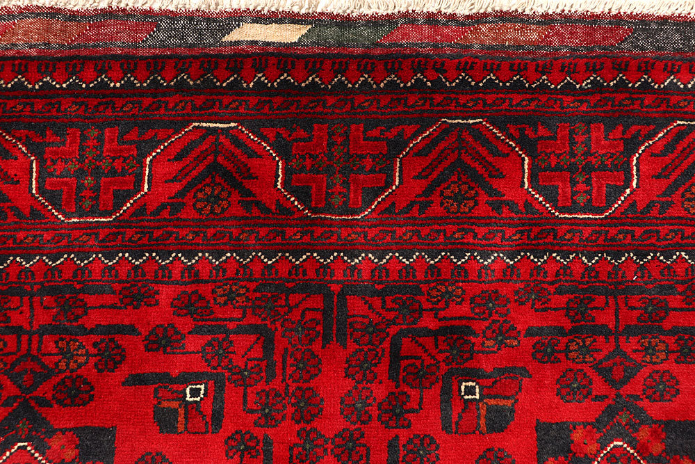 Dark Red Khal Mohammadi 4' 10 x 6' 7 - No. 67941 - ALRUG Rug Store