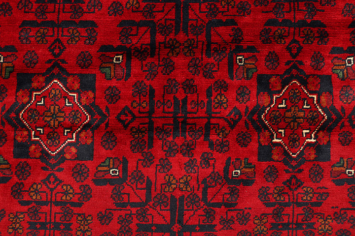 Dark Red Khal Mohammadi 4' 10 x 6' 4 - No. 67942 - ALRUG Rug Store