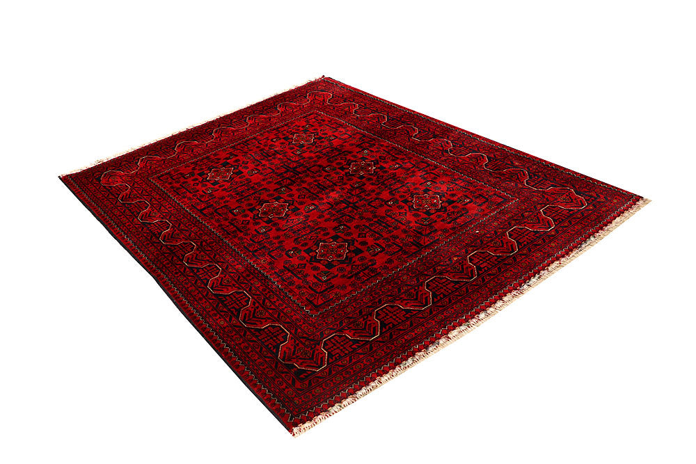 Dark Red Khal Mohammadi 4' 10 x 6' 4 - No. 67942 - ALRUG Rug Store