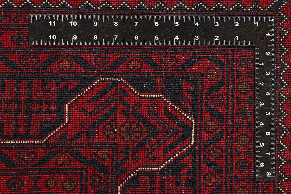 Dark Red Khal Mohammadi 4' 10 x 6' 4 - No. 67942 - ALRUG Rug Store